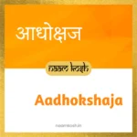 Aadhokshaja baby name