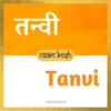 Tanvi baby name