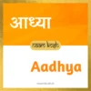 Aadhya name meaning