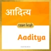 Aaditya name meaning