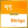 Bhrigu name meaning