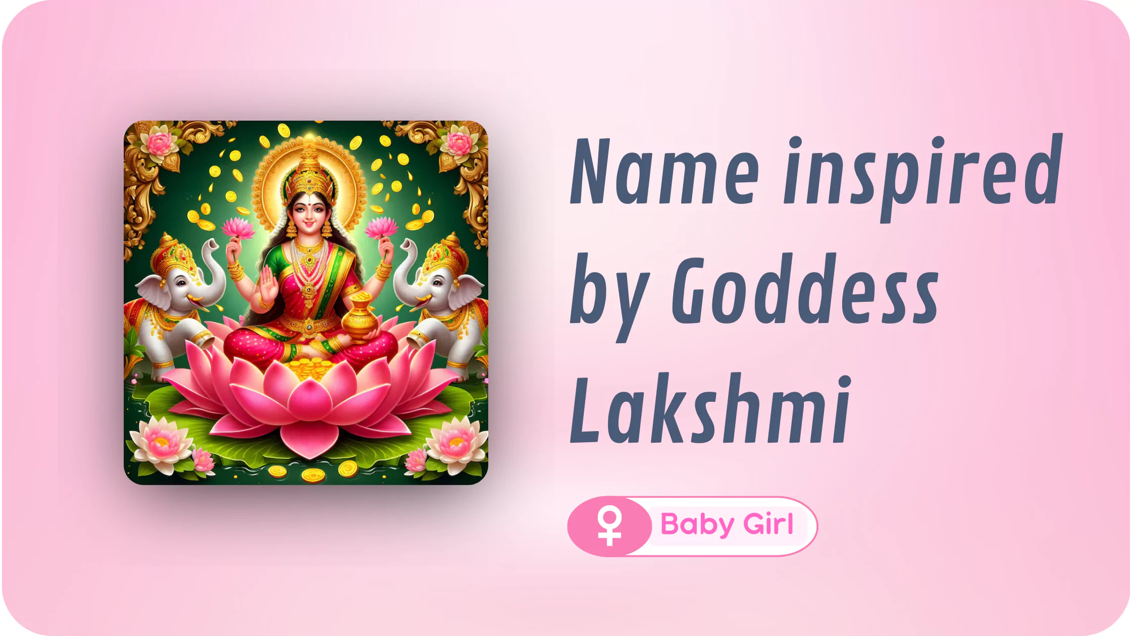Read more about the article Goddess Lakshmi Names for Baby Girl in Sanskrit