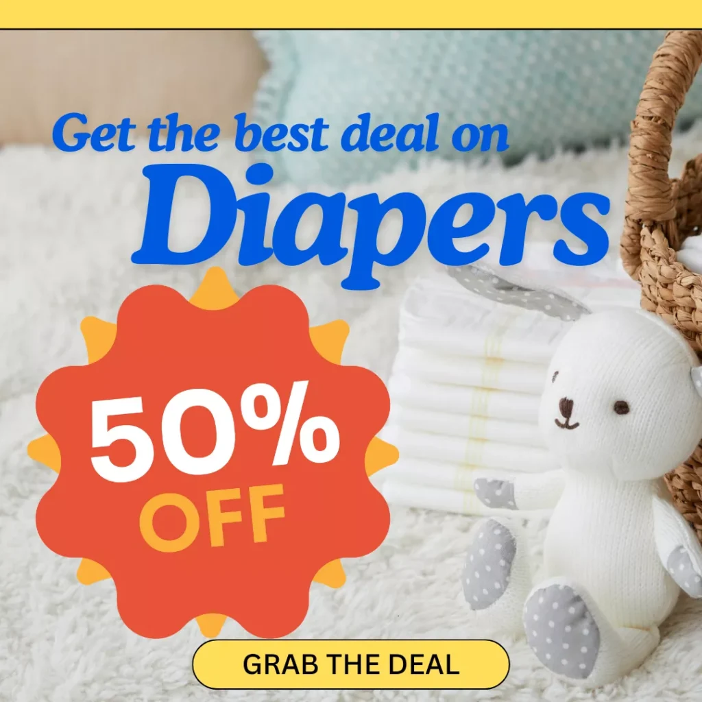 baby diapers discount
